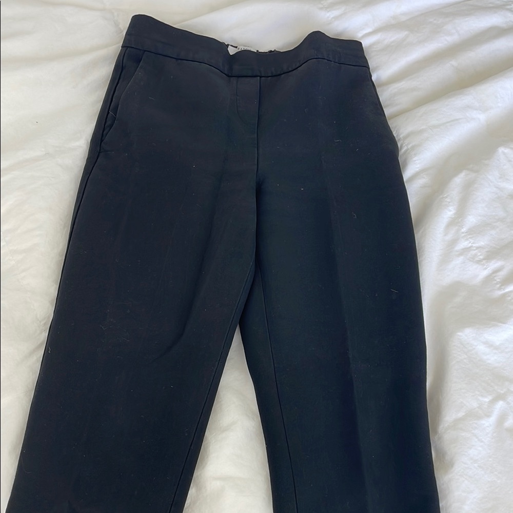 Aritzia Babaton atelier Classic Black Trousers